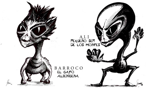 Personajes / Bocetos - Diablillos Estelares