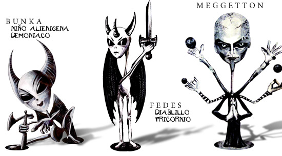 Personajes / Bocetos - Diablillos Estelares