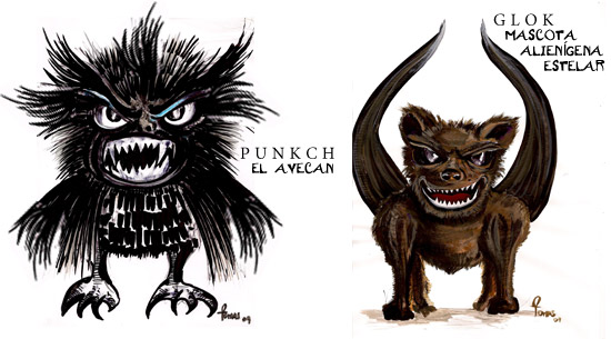 Personajes / Bocetos - Diablillos Estelares