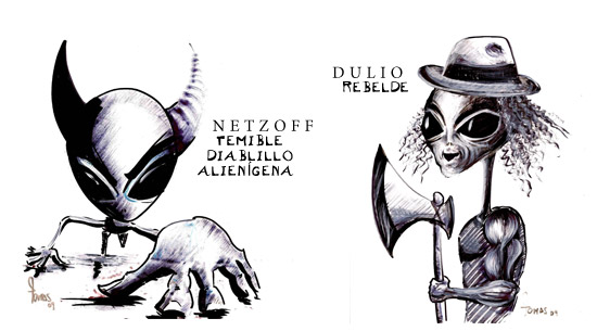 Personajes / Bocetos - Diablillos Estelares